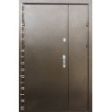 Двери Арка металл/металл 1200мм (Оптима, 2 трубы)