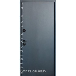 Двери входные Scandi 7016 наждак серый Antifrost 20 PRO SteelGuard