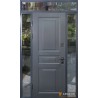 Входные двери Frame 3 Abwehr полуторка с фрамугой сверху и стеклом по бокам