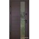 Входные двери UFO Abwehr краска коричневая (RAL 8019)