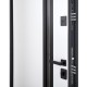 Вхідні двері Nordi Glass Abwehr сіра фарба 7021T / білий Vinorit