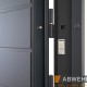 Входные двери Solid 76 Abwehr краска серая 7021T / Антрацит Vinorit