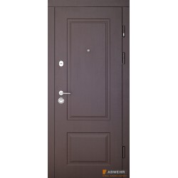 Вхідні двері Ramina 509/520 Abwehr Венге темне