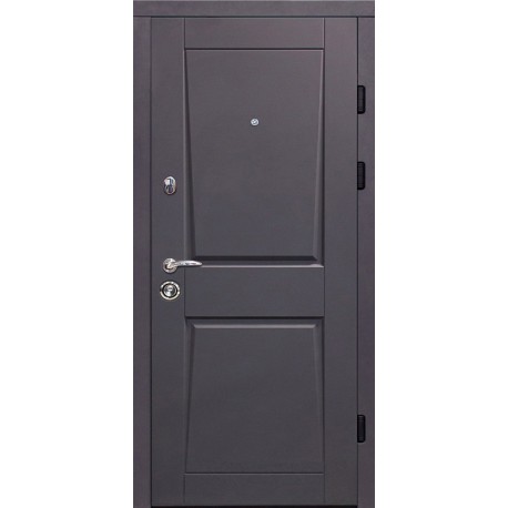 Вхідні двері Магда 338 (Тип 3) Софттач сірий