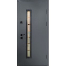 Входные двери Магда 814 RAL 7024 (серый)