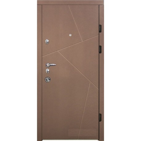 Вхідні двері Магда 169 (Тип 13) Бронзовий браш