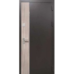 Вхідні двері Магда 902 (Тип 16) RAL-R017 + Дуб кантрі