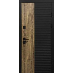 Вхідні двері Магда 634 (Тип 2) Софт-тач чорний