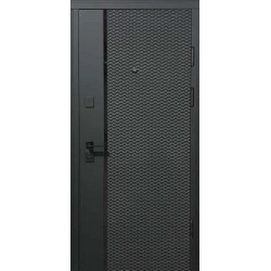 Вхідні двері Магда 518 (Тип 2) Софт-тач чорний