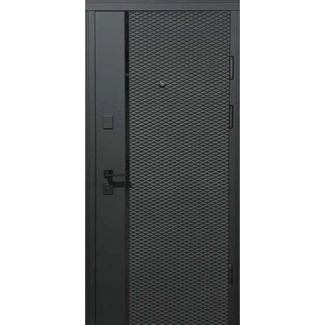 Входные двери Магда 518 (Тип 2) Софт-тач черный