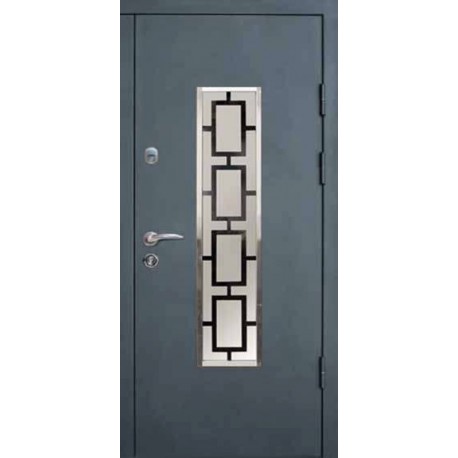 Вхідні двері Магда №24 (Тип 4) RAL-MDS1065