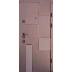 Вхідні двері Магда 625 (Тип 13) Бронзовий браш
