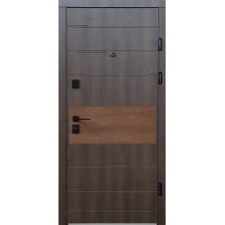 Вхідні двері Магда 645 (Тип 2.3) Дрімвуд темний + Дрімвуд коричневий