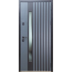 Вхідні двері Магда 720.1 (тип 16) Графіт темний