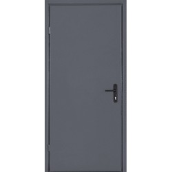 Вхідні двері технічні Storage Abwehr сірі RAL 7024