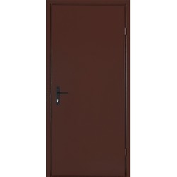 Вхідні двері технічні Storage Abwehr коричневі RAL 8017