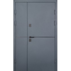 Входные двери Solid 1200 Abwehr серые 7021T