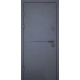 Входные двери Artiz СТ-107 Серый RAL 1450 / Белое дерево