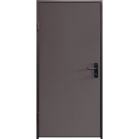 Двери входные City Techno 1 коричневая жемчужная текстура