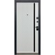 Входная дверь City Max 1 антрацит/белый супермат