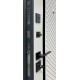 Входная дверь City Max 1 антрацит/белый супермат
