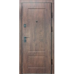 Входная дверь City Max 4 спил дерева конечный/белый супермат