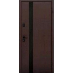 Вхідні двері Artiz ТР-1 RAL 8019 / Бетон бежевый