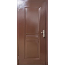 Входные двери Эко Техно (штамповка) RAL 8017 Редфорт