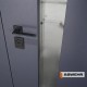 Вхідні двері 527 Tower 1200 мм Abwehr антрацит/олово супермат