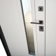 Вхідні двері 527 Tower 1200 мм Abwehr антрацит/олово супермат