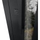 Вхідні двері 536 Carat Abwehr Black Wood/Vinorit білий + ВСМ