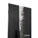 Вхідні двері 536 Carat Abwehr Black Wood/Vinorit білий + ВСМ