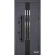 Входная дверь LP-6 Revolution Abwehr антрацит/Vinorit белый + ВСМ
