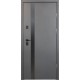 Вхідні двері City Pro 4 RAL 7016/білий супермат