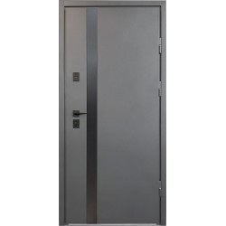 Вхідні двері City Pro 4 RAL 7016/білий супермат